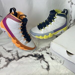 Nike Air Jordan 9 Retro Sneakers Change The World Women's CV0420-100 High Top